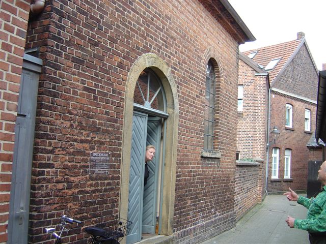 Entrée de la synagogue desacralisée de Drensteinfurt