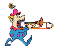 Clown avec trompette.gif