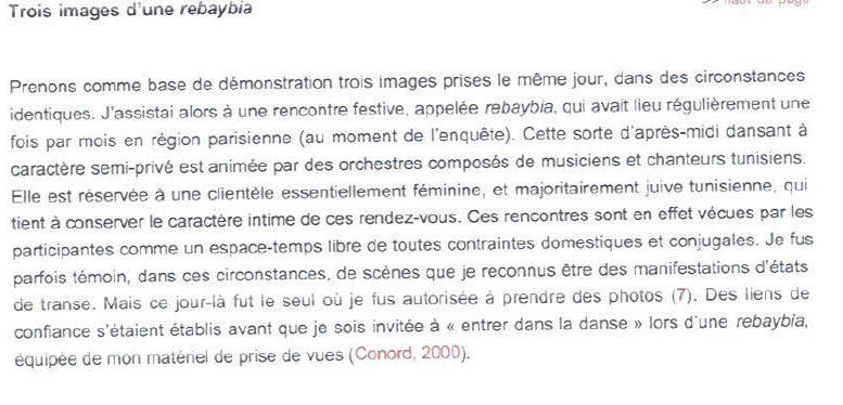 La Rebaybia, documentation Freddy Galula
