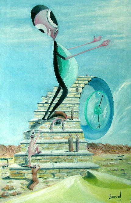 La roue de la vie, par Sarel