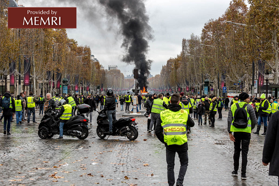Gilets jaunes : Les Frères musulmans nient avoir joué un rôle, mais soutiennent les manifestants gilets-jaunes.png