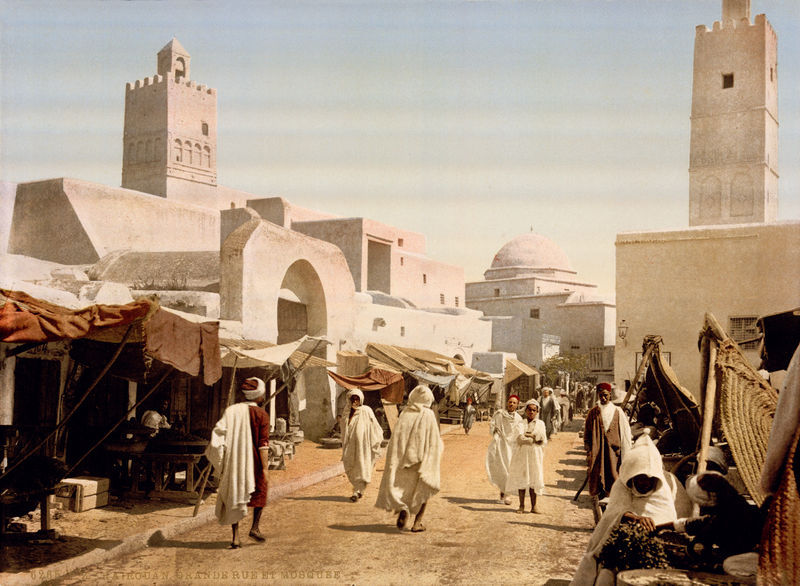 Le Pelerin de Kairouan et le juif (Ibn Al 'Arabî Al Hatimî) par Muhammad Yahya Riahi kairouan.jpg
