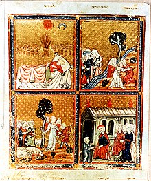 La fin de l’âge d’or du judaïsme espagnol 220px-Enluminure_Sefarade,_Haggadahd.jpg