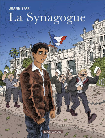 “La Synagogue” de Joann Sfar : le roi de la bagarre contre les fachos… La-synagogue-couverture-e1667801637749.jpg