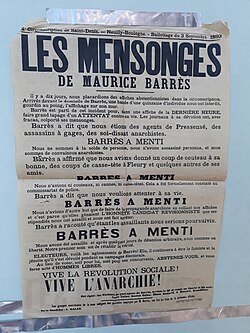 La maladie N°9 une fake news antisémite à Paris en 1920 - Michel Levine The_lies_of_Maurice_Barrès.jpg