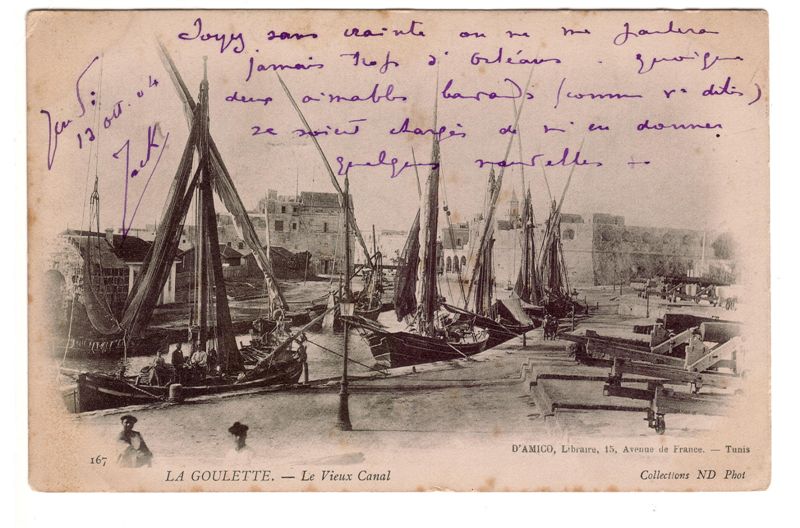 La Goulette – Le vieux canal, par Bekhor