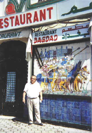 LE BAGDAD, LE MAJESTIC ET LE SOLEIL LEVANT, grands cafes et hotel de Tunis