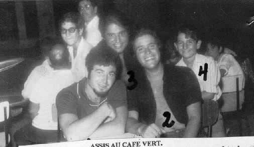 LE CAFE VERT, par Albert Simeoni