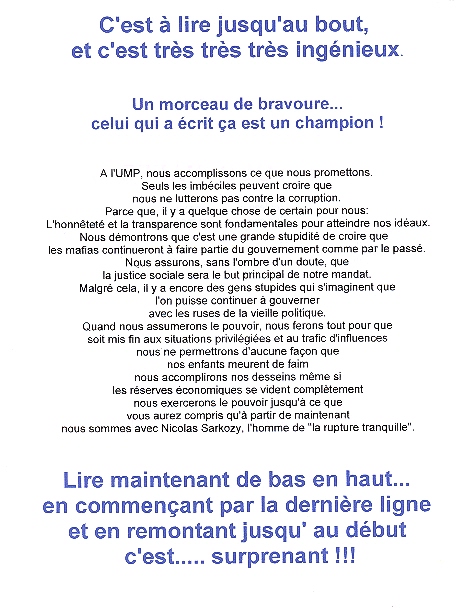 Archive Mars 2007 : Archive jusqu’au 29/mars/2007
