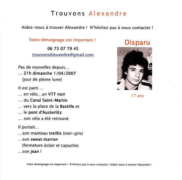 Commentaires Avril 2007 : Archive jusqu’au 19/avril/2007-1