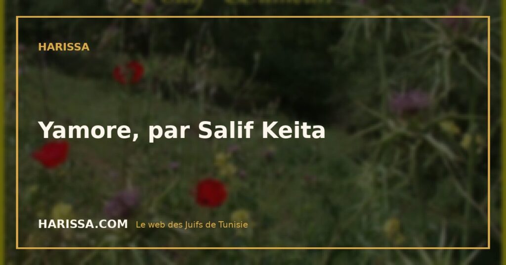Yamore, par Salif Keita