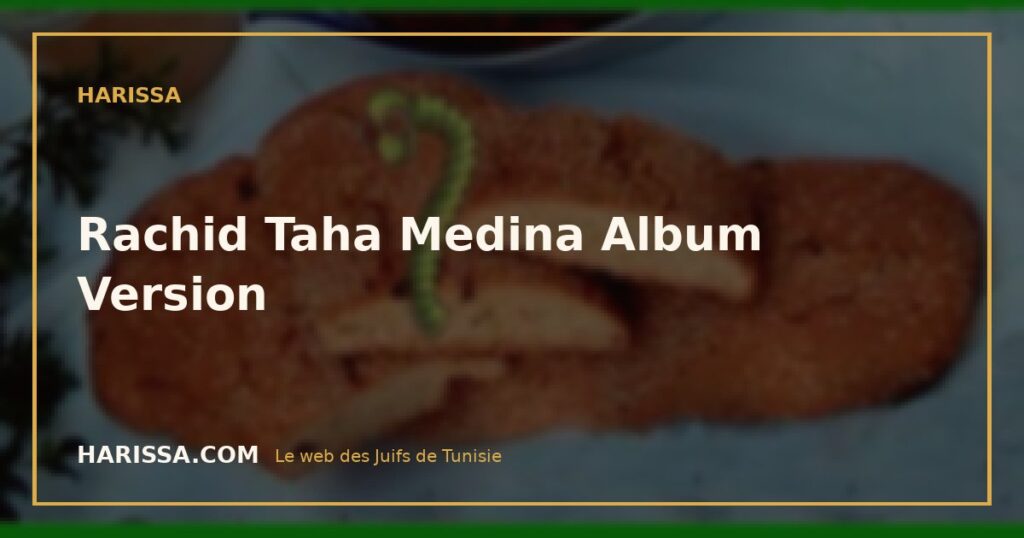 Rachid Taha Medina Album Version