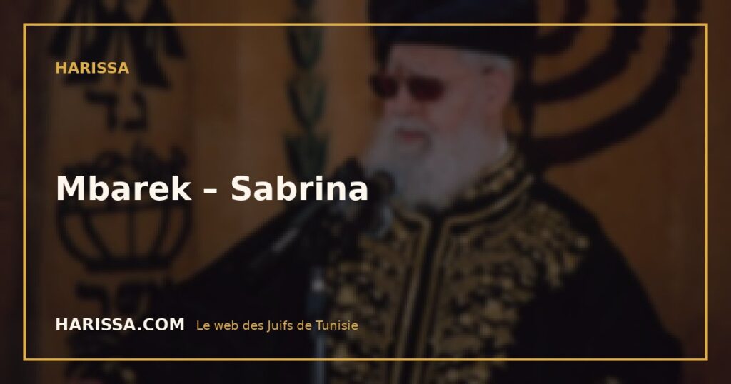 Mbarek – Sabrina