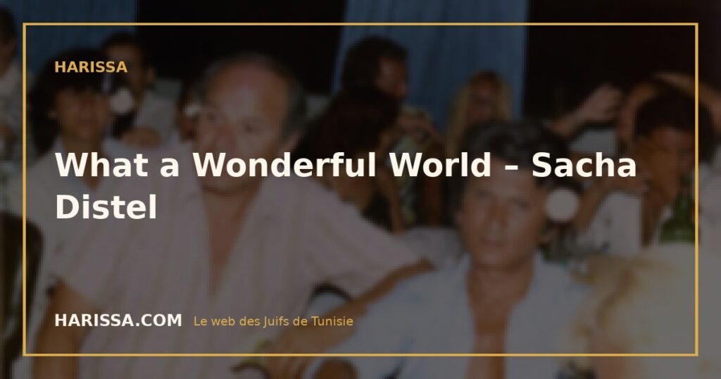 What a Wonderful World – Sacha Distel