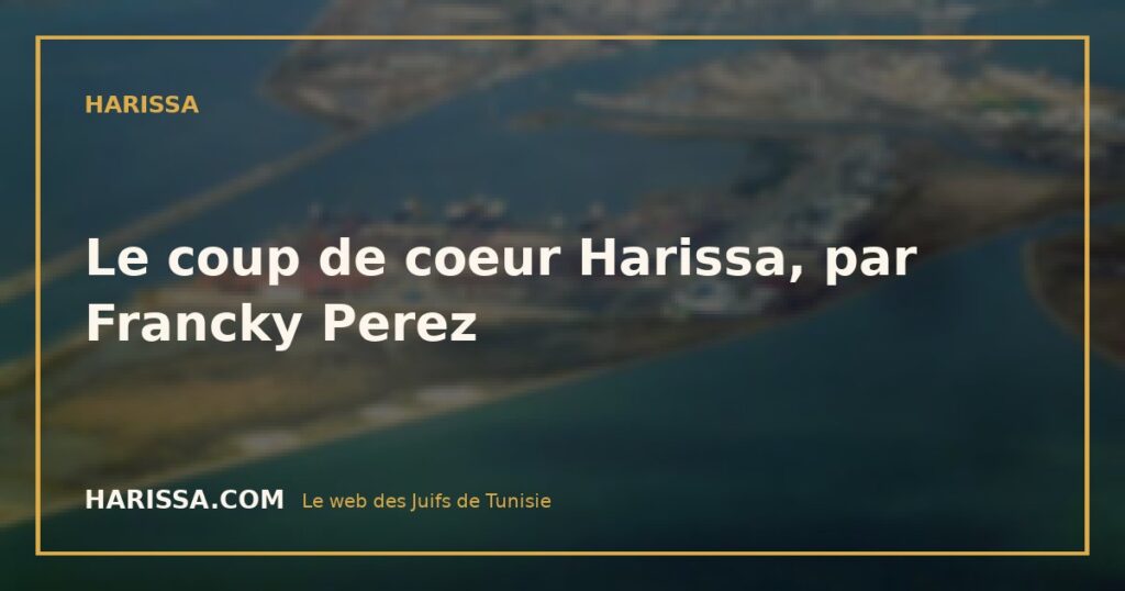 Le coup de coeur Harissa, par Francky Perez