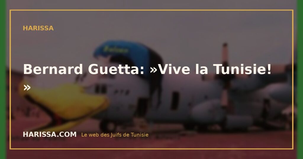Bernard Guetta: »Vive la Tunisie! »