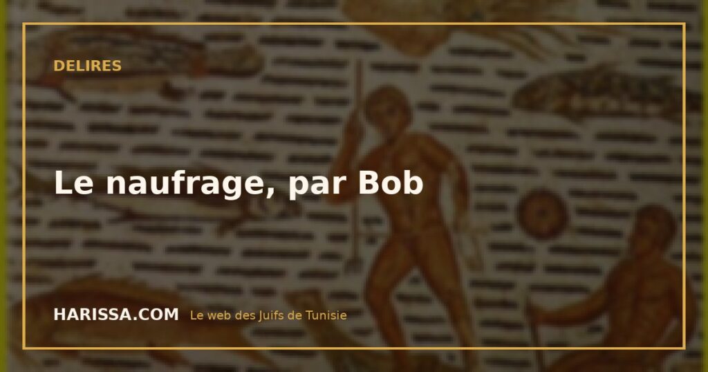 Le naufrage, par Bob