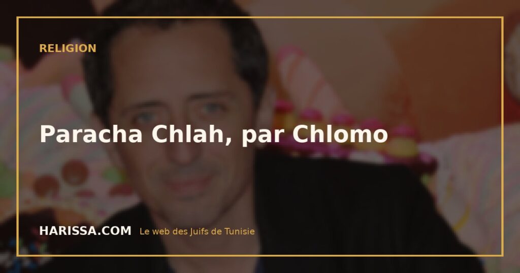 Paracha Chlah, par Chlomo