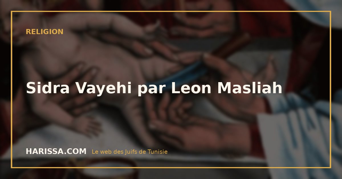 Sidra Vayehi par Leon Masliah