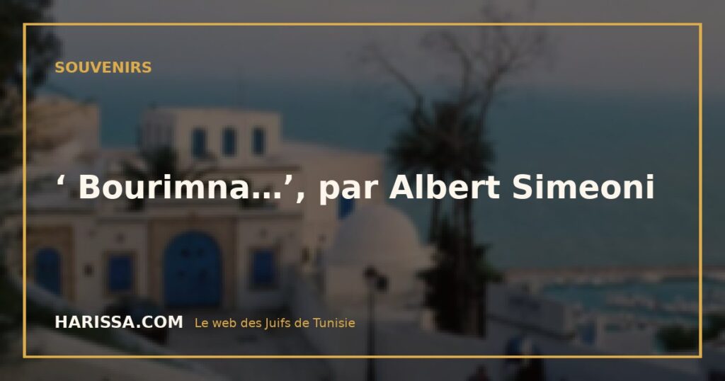 ‘ Bourimna…’, par Albert Simeoni