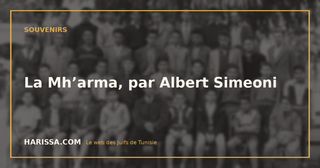 La Mh’arma, par Albert Simeoni