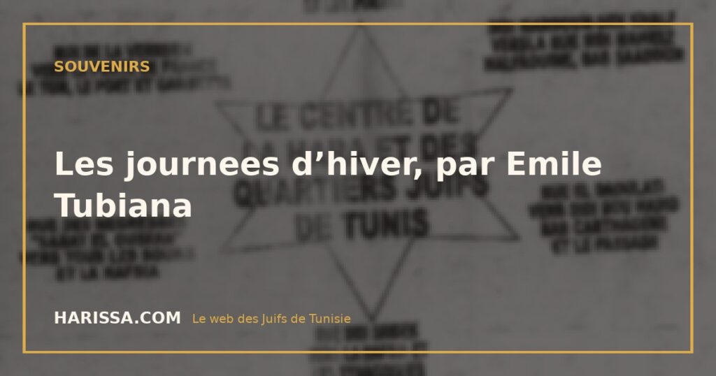 Les journees d’hiver, par Emile Tubiana