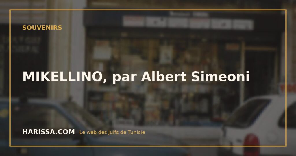 MIKELLINO, par Albert Simeoni