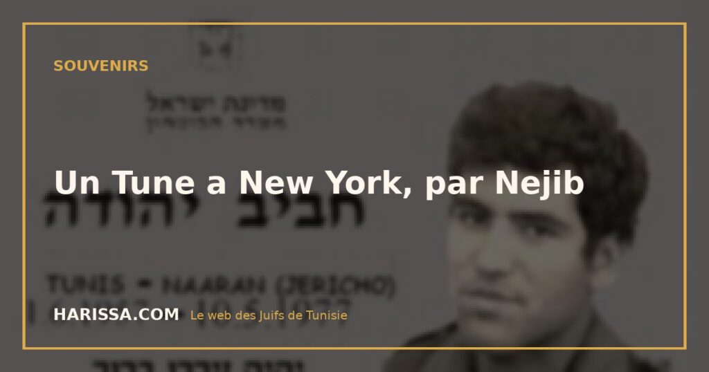 Un Tune a New York, par Nejib