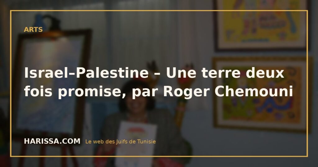 Israel–Palestine – Une terre deux fois promise, par Roger Chemouni