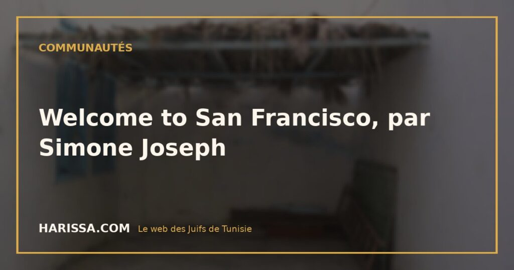 Welcome to San Francisco, par Simone Joseph