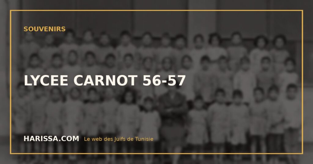 LYCEE CARNOT 56-57