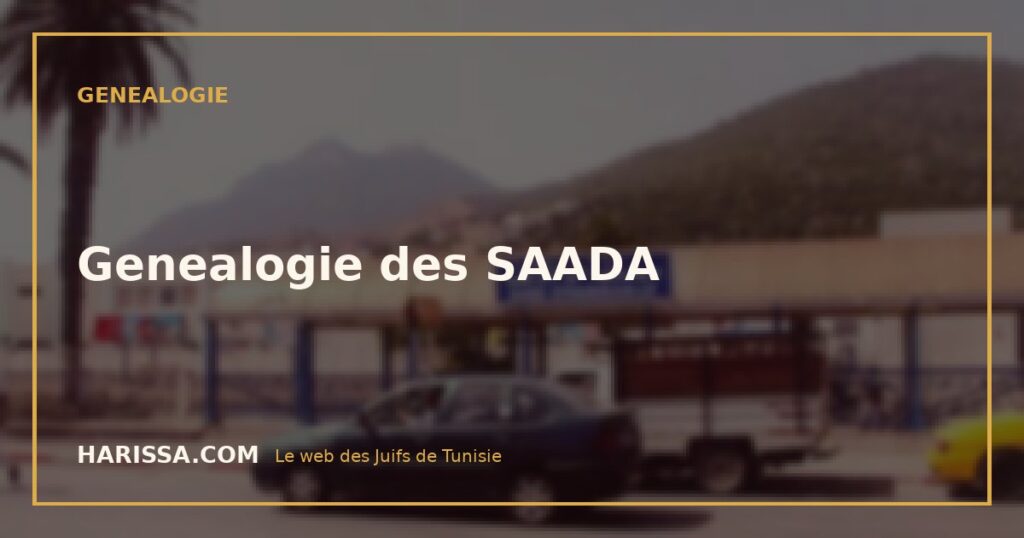 Genealogie des SAADA