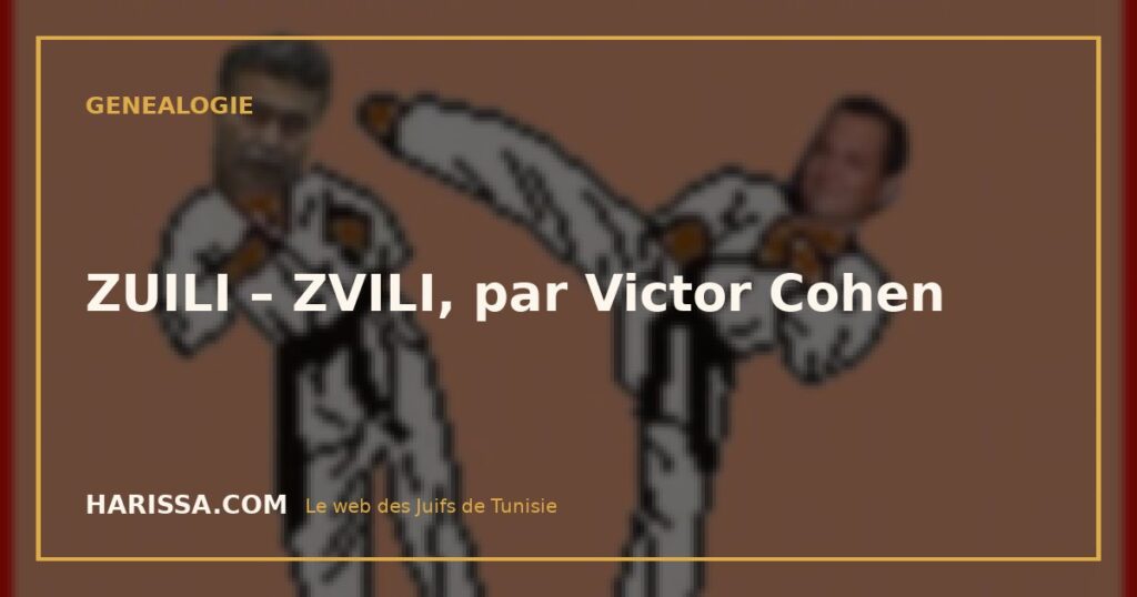 ZUILI – ZVILI, par Victor Cohen