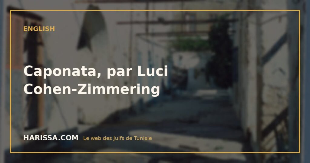Caponata, par Luci Cohen-Zimmering