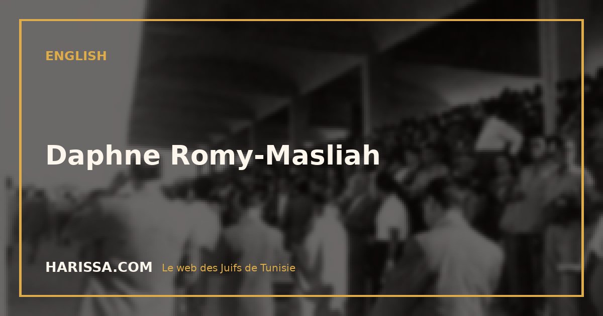 Daphne Romy-Masliah