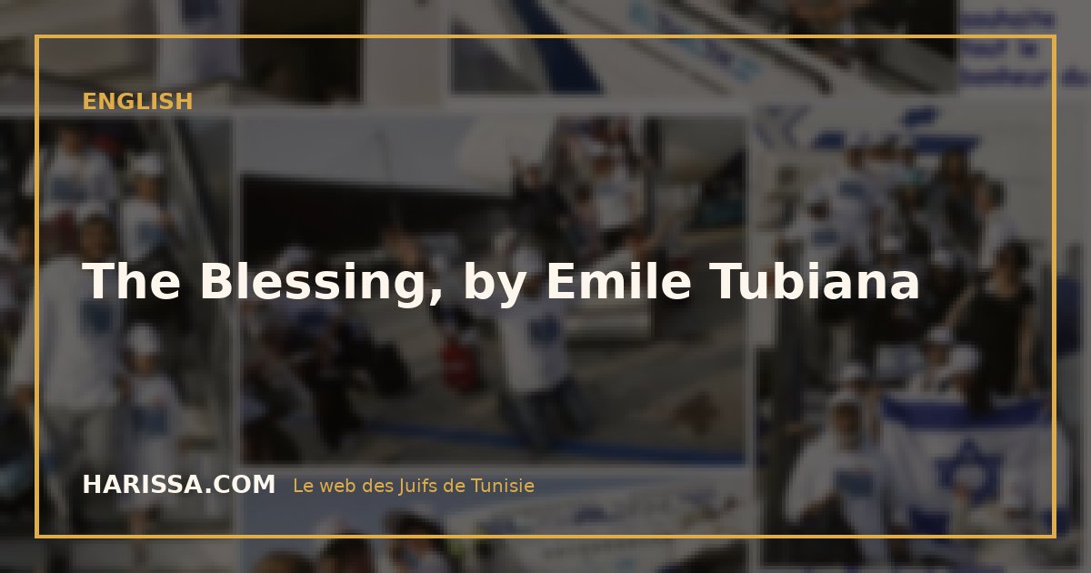 The Blessing, by Emile Tubiana