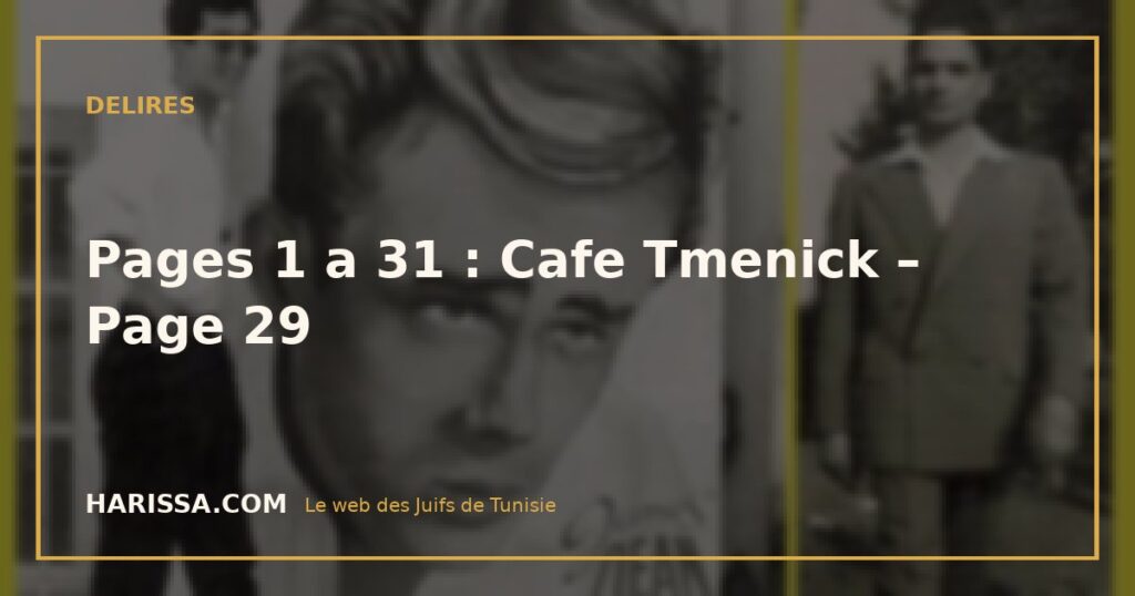 Pages 1 a 31 : Cafe Tmenick – Page 29