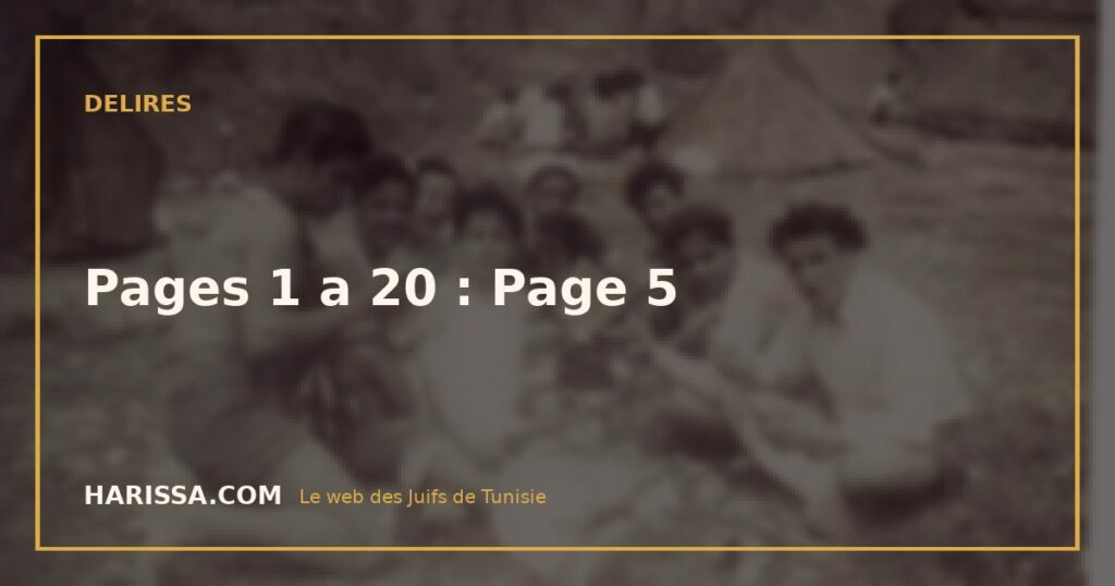 Pages 1 a 20 : Page 5