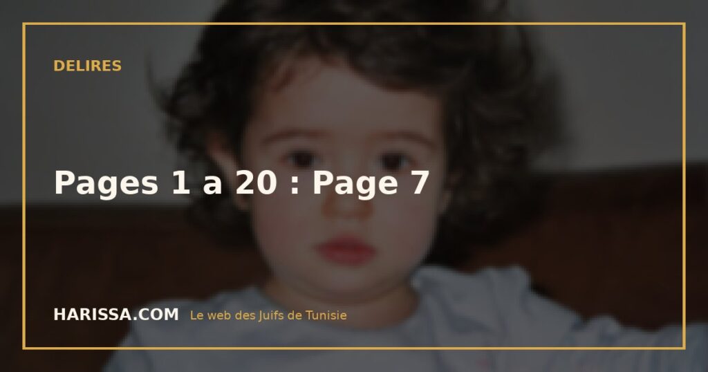 Pages 1 a 20 : Page 7