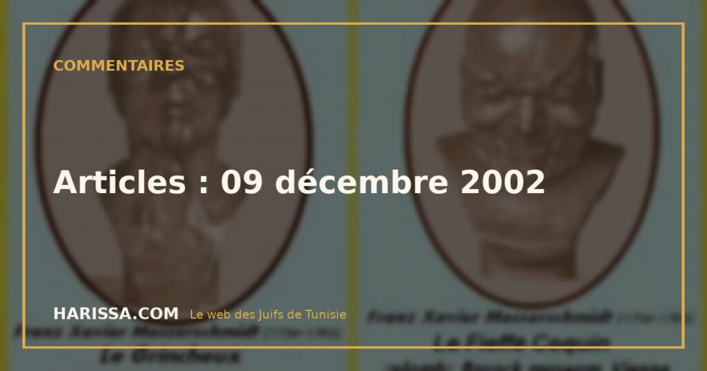 Articles : 09 décembre 2002