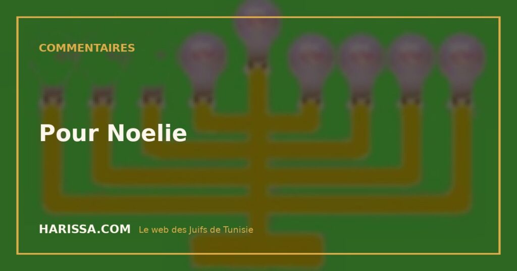Pour Noelie