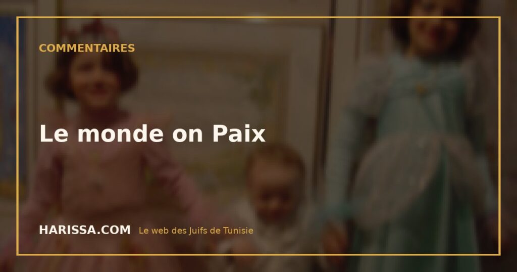 Le monde on Paix