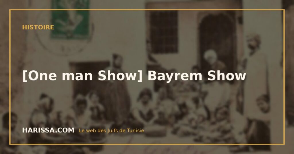 [One man Show] Bayrem Show