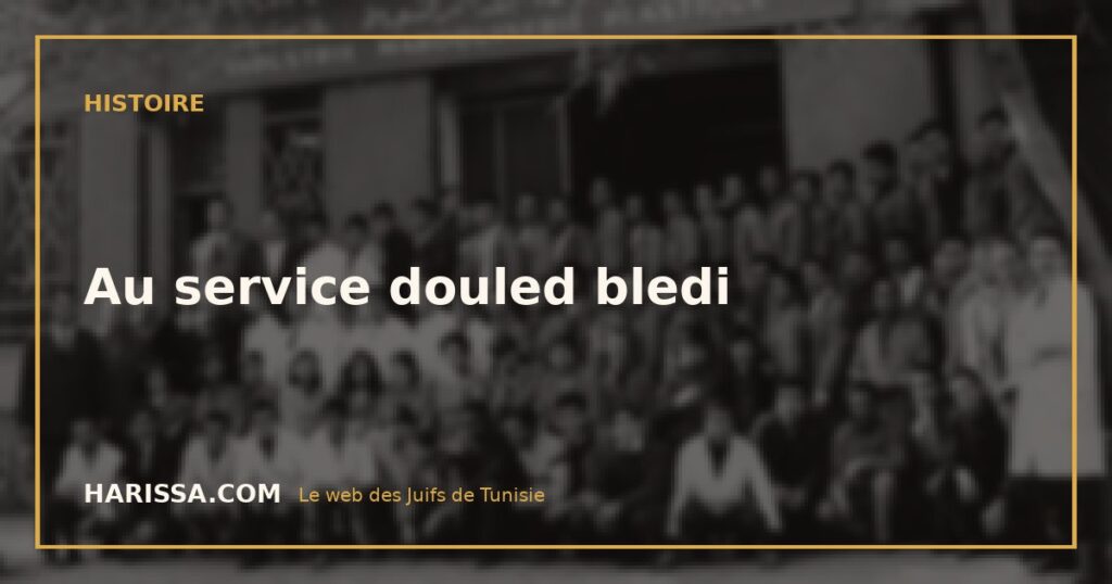 Au service douled bledi