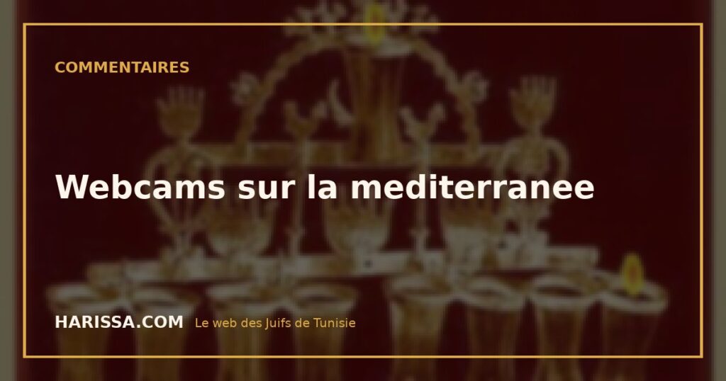 Webcams sur la mediterranee