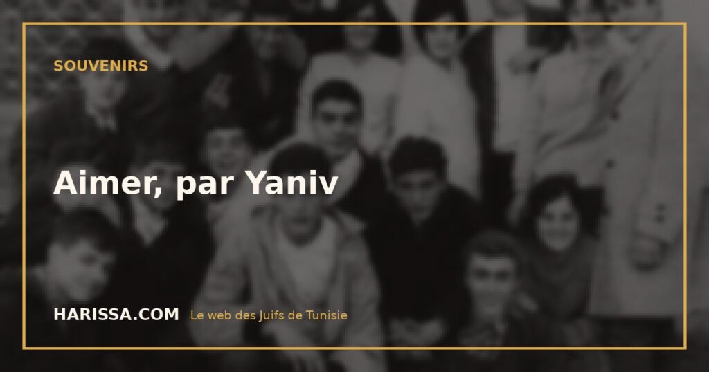 Aimer, par Yaniv