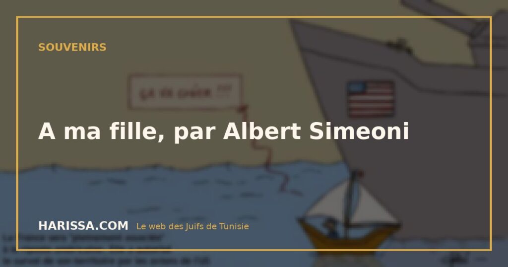 A ma fille, par Albert Simeoni