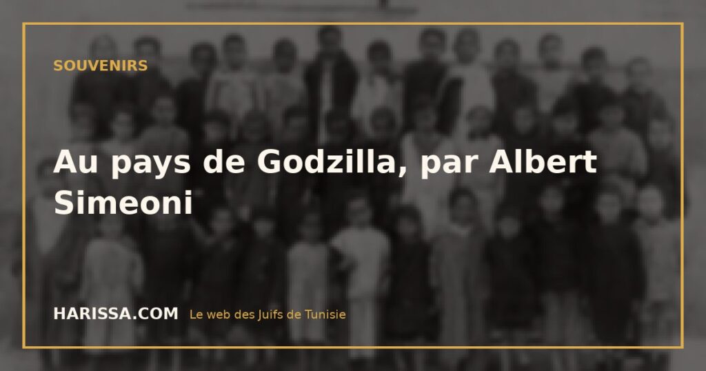 Au pays de Godzilla, par Albert Simeoni