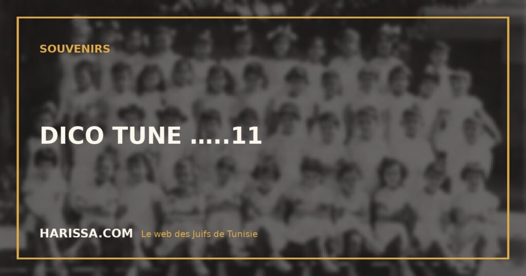DICO TUNE …..11