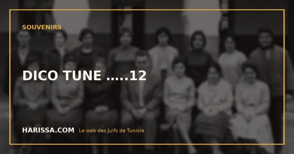 DICO TUNE …..12